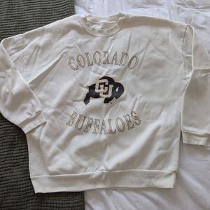 Oversized Fit Colorado Buffalo Sweatshirt